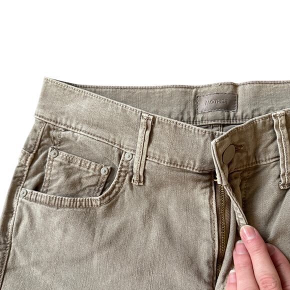 Mother The Insider Ankle Fray Chalk It Up - Picture 11 of 12